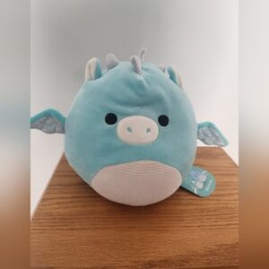 Squishmallows Blue Dragon Stuffed Animal